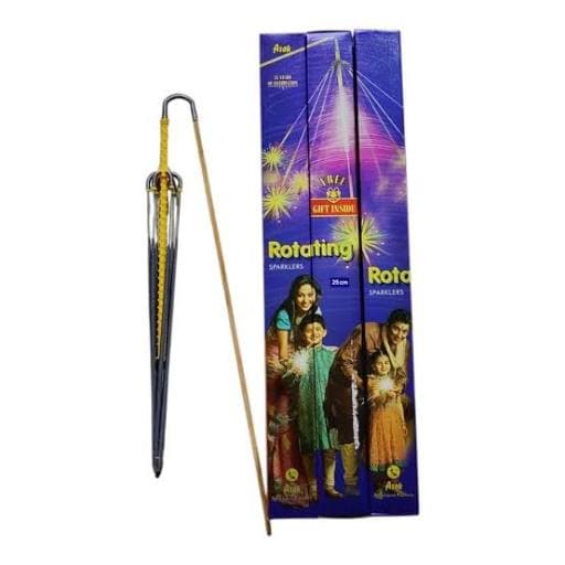 Rotating Sparklers